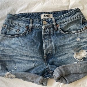 Acne Studios Denim Shorts